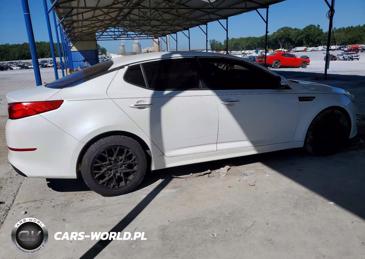 2014 Kia Optima Lx VIN:5XXGM4A78EG304351 - 3