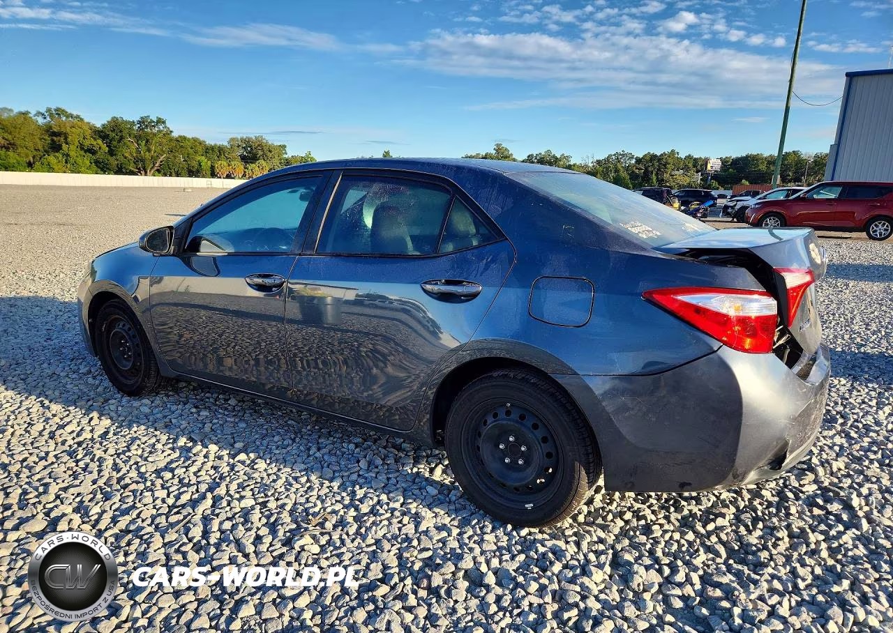 2015 Toyota Corolla Le VIN:2T1BURHE4FC452727 - 2