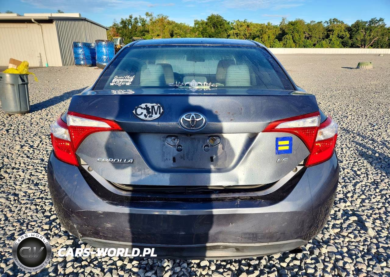 2015 Toyota Corolla Le VIN:2T1BURHE4FC452727 - 6