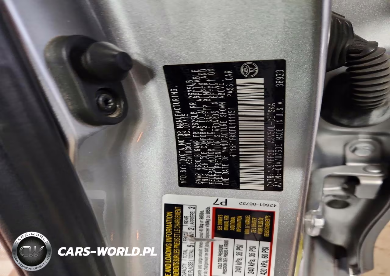 2015 Toyota Camry Se VIN:4T1BF1FK0FU111151 - 12