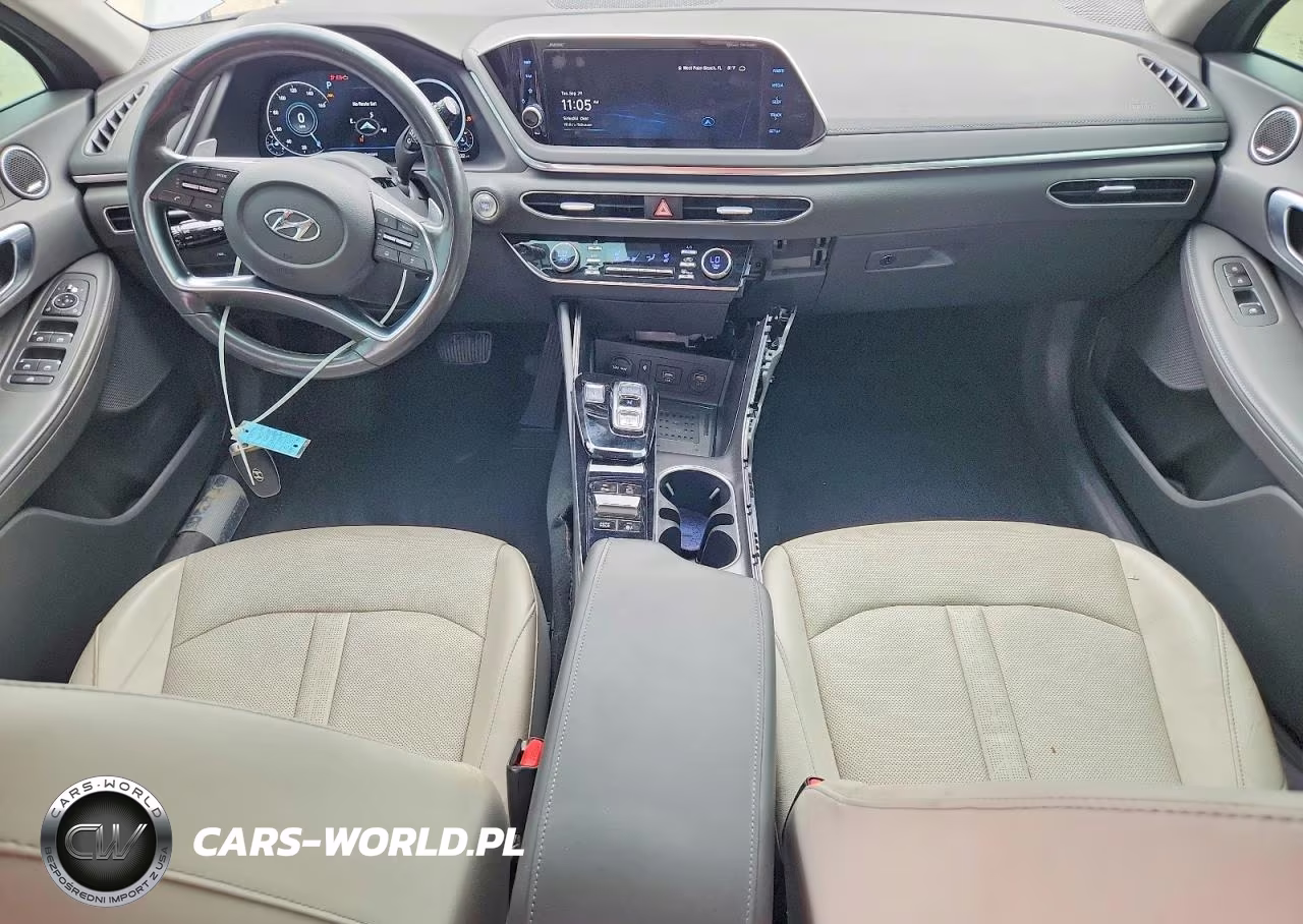 2021 Hyundai Sonata Limited VIN:5NPEH4J22MH071845 - 8