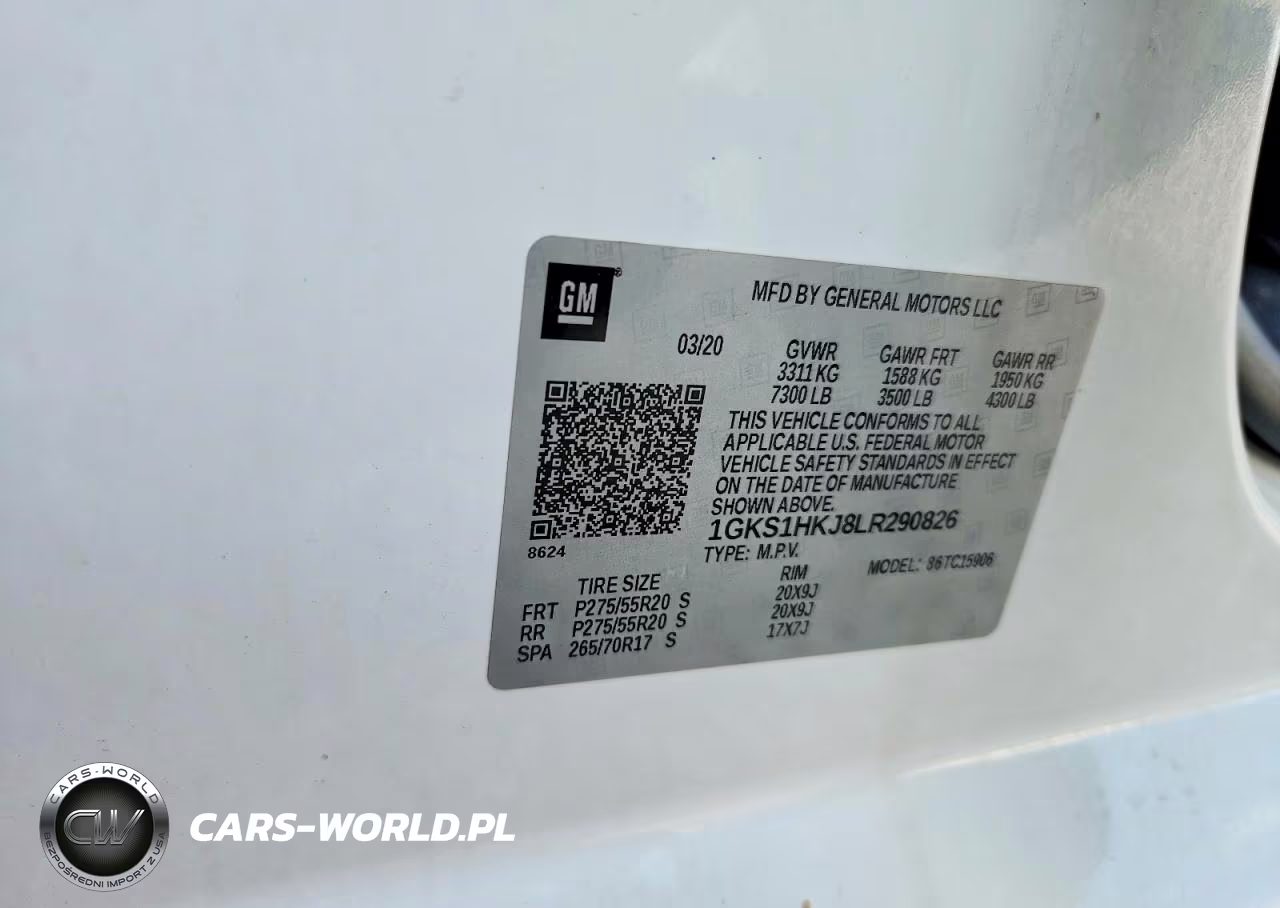 2020 GMC Yukon Xl Denali VIN:1GKS1HKJ8LR290826 - 13