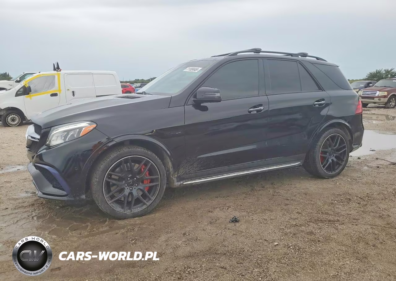 2017 Mercedes-Benz Gle 63 Amg-S 4Matic VIN:4JGDA7FB4HA816629 - 1