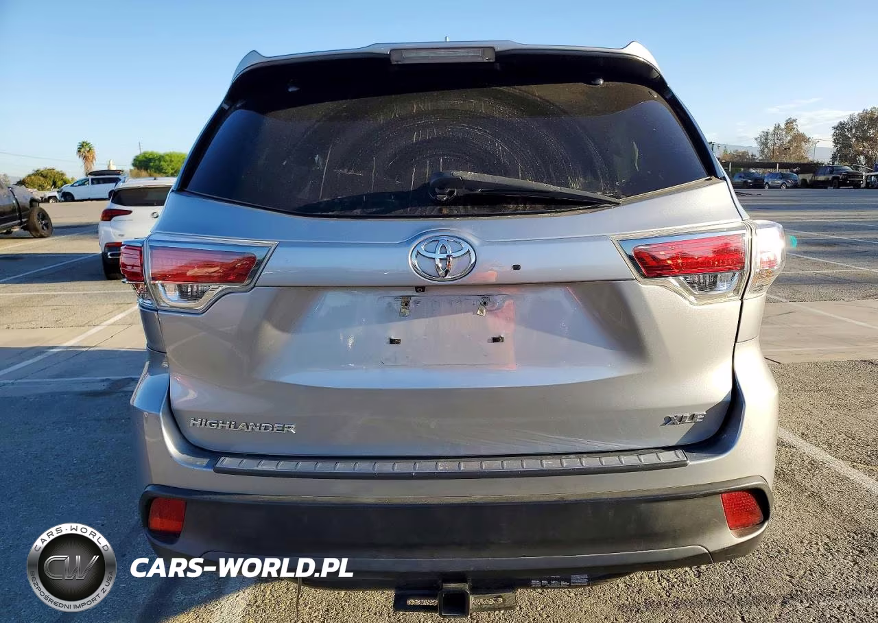 2015 Toyota Highlander Xle VIN:5TDKKRFH0FS070026 - 6