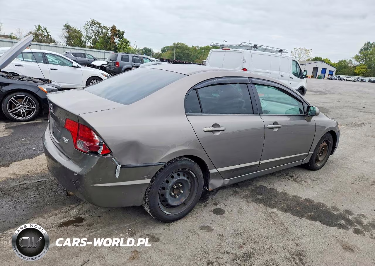 2007 Honda Civic Lx VIN:1HGFA16567L002670 - 3