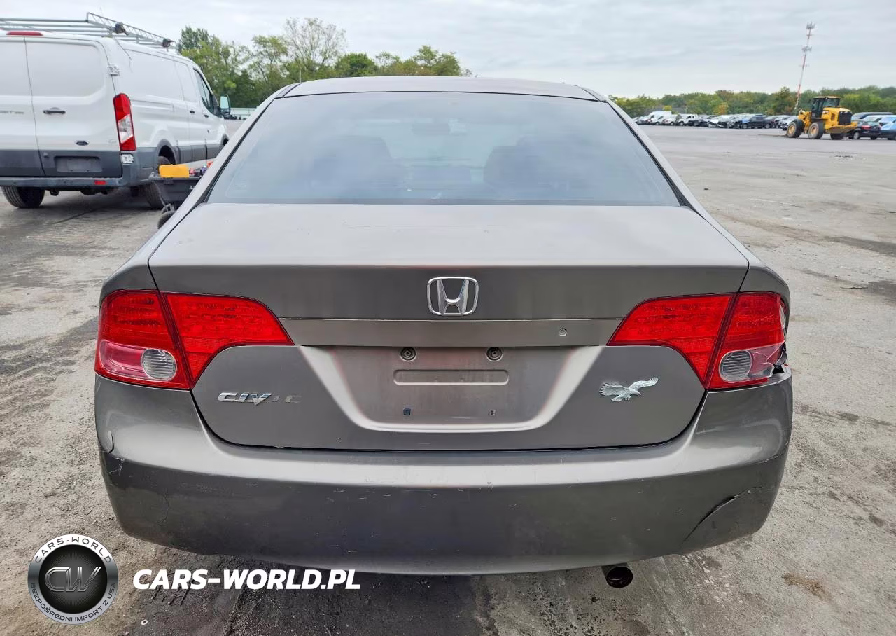 2007 Honda Civic Lx VIN:1HGFA16567L002670 - 6