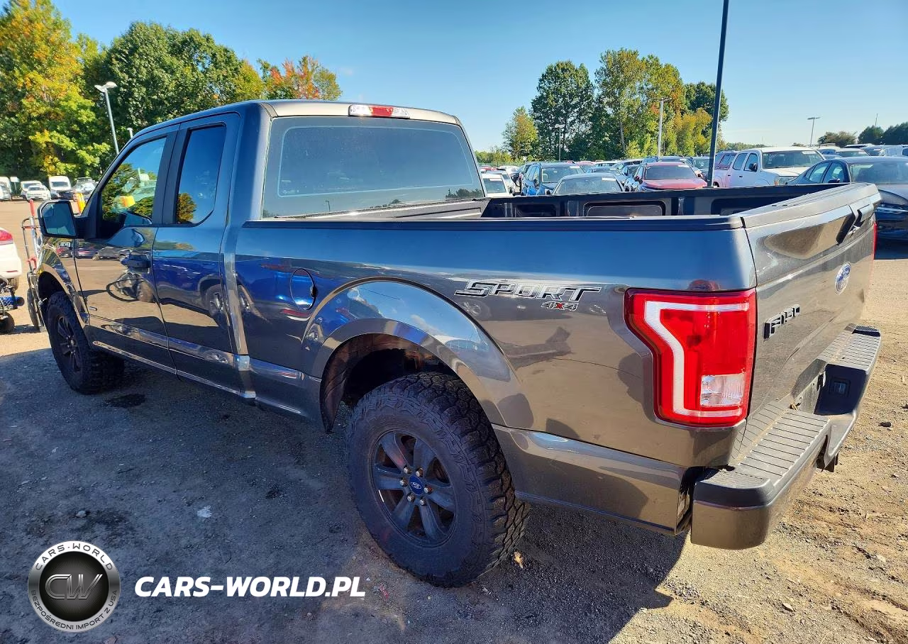 2015 Ford F150 Super Cab VIN:1FTEX1EP5FFB36935 - 2