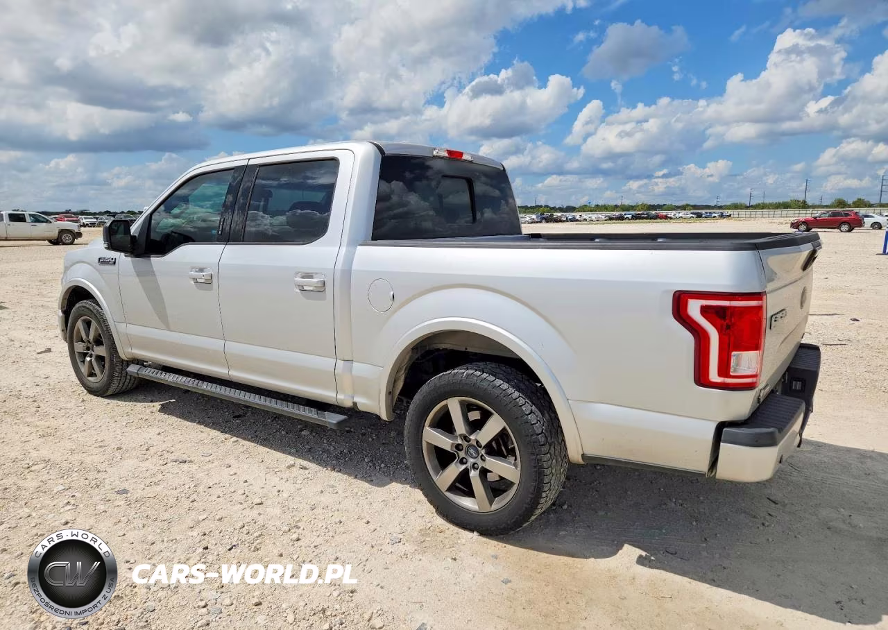 2015 Ford F150 Supercrew VIN:1FTEW1CF6FKD15604 - 2
