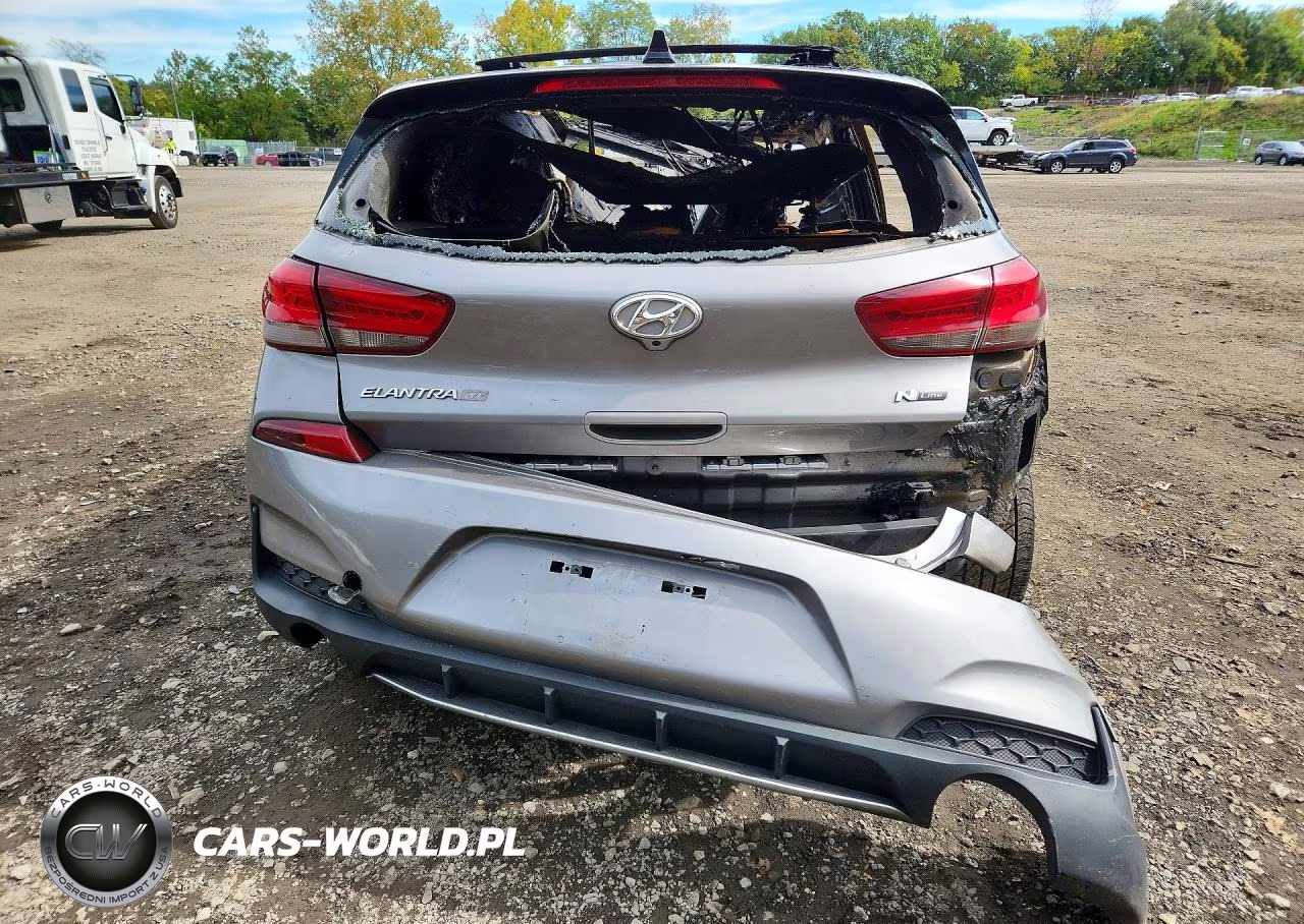 2020 Hyundai Elantra Gt N Line VIN:KMHH55LC1LU126271 - 6