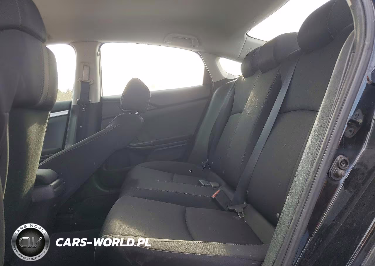 2019 Honda Civic Lx VIN:19XFC2F61KE023130 - 10