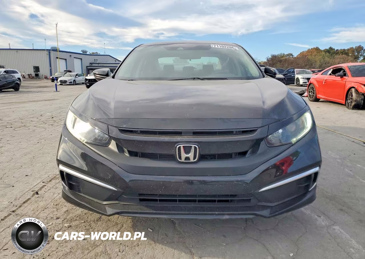 2019 Honda Civic Lx VIN:19XFC2F61KE023130 - 5