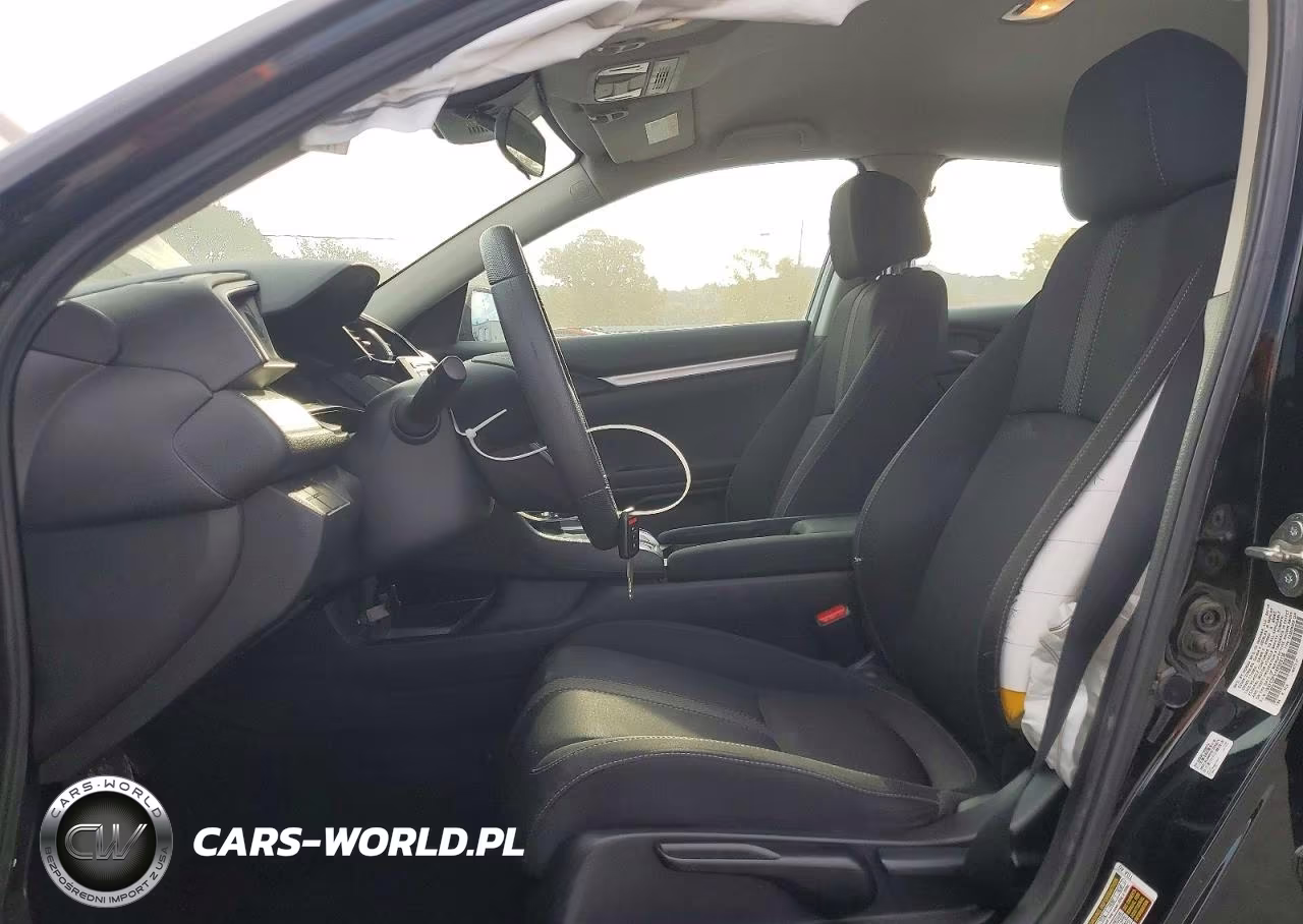 2019 Honda Civic Lx VIN:19XFC2F61KE023130 - 7
