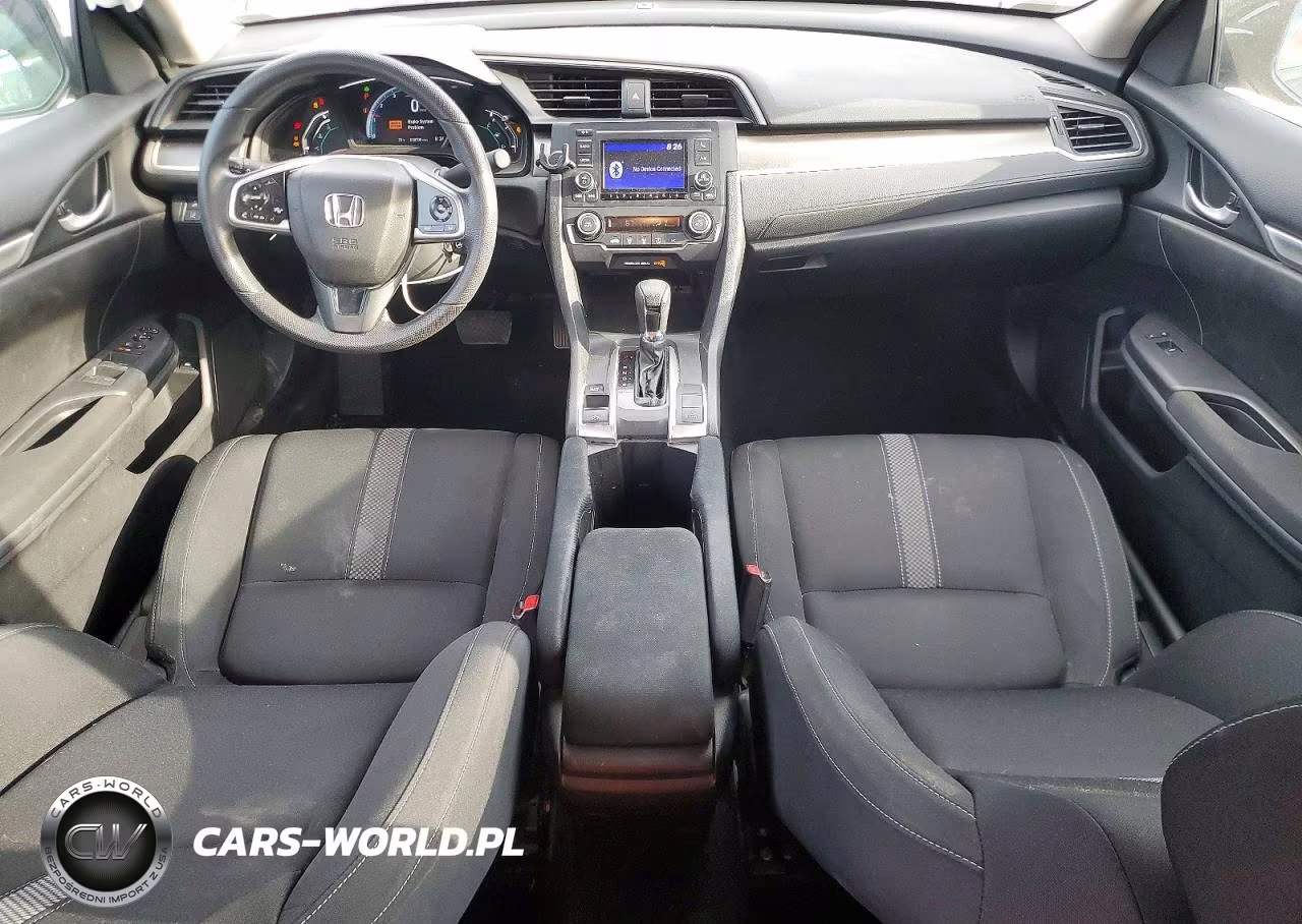 2019 Honda Civic Lx VIN:19XFC2F61KE023130 - 8
