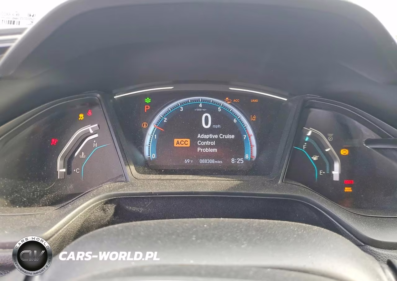 2019 Honda Civic Lx VIN:19XFC2F61KE023130 - 9