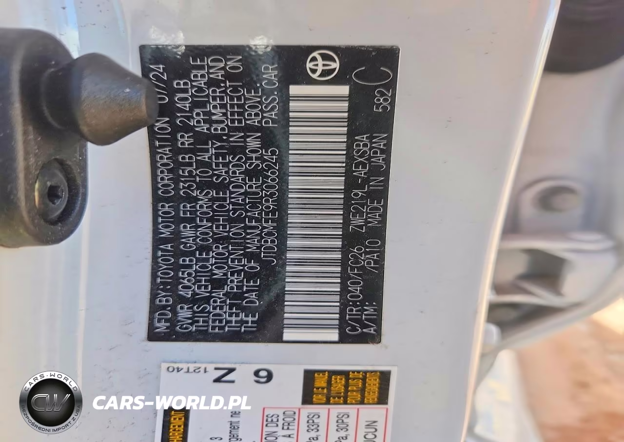 2024 Toyota Corolla Hybrid Nightshade VIN:JTDBCMFE9R3066245 - 12
