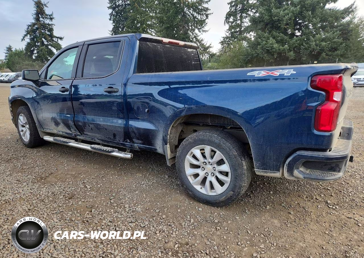2021 Chevrolet Silverado K1500 Custom VIN:3GCPYBEK4MG136484 - 2