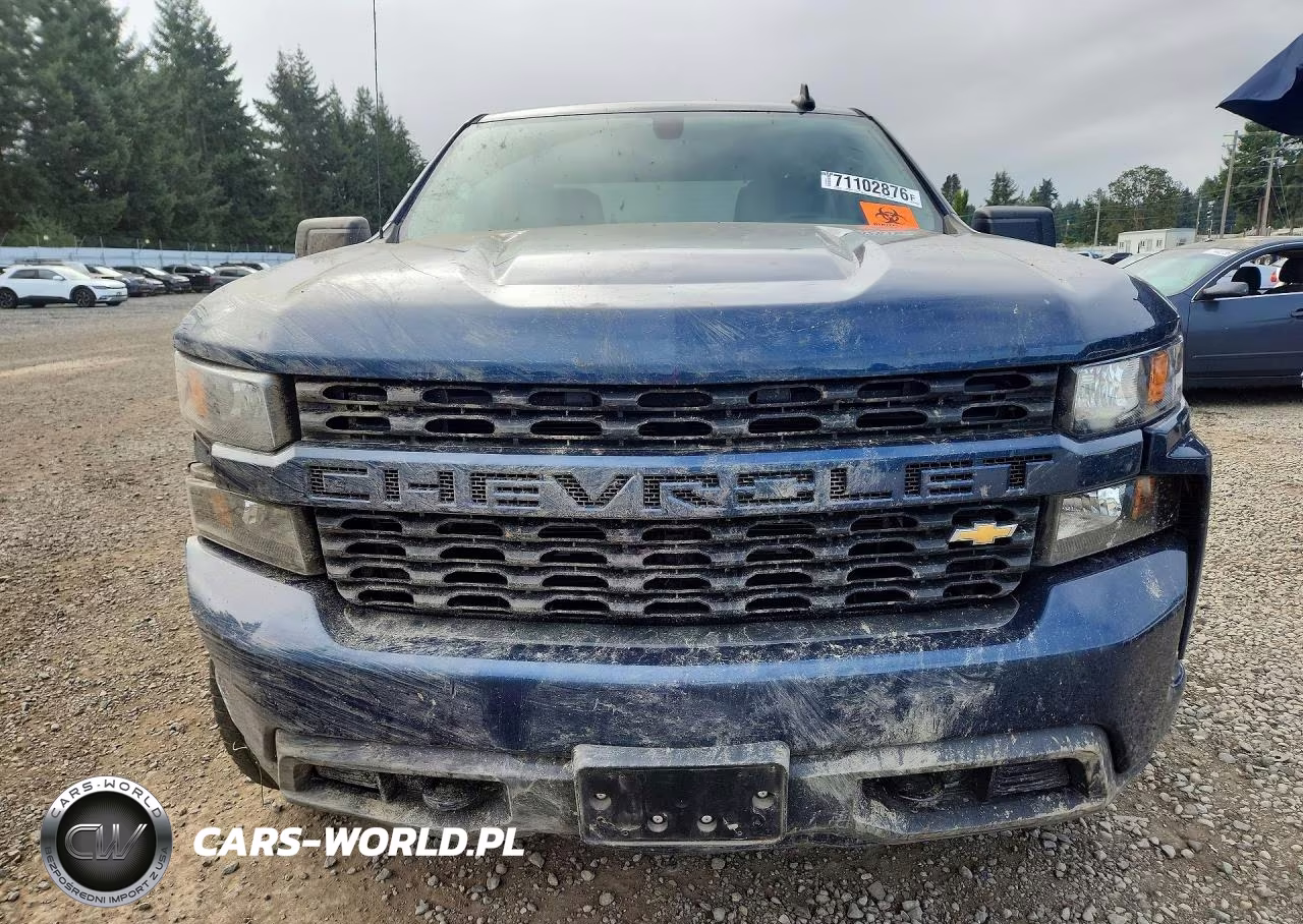2021 Chevrolet Silverado K1500 Custom VIN:3GCPYBEK4MG136484 - 5