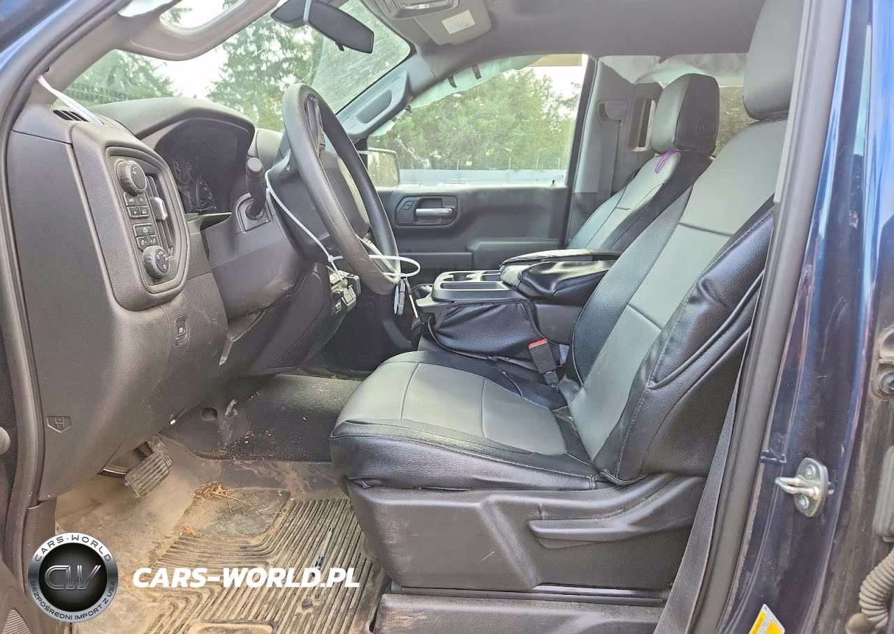 2021 Chevrolet Silverado K1500 Custom VIN:3GCPYBEK4MG136484 - 7