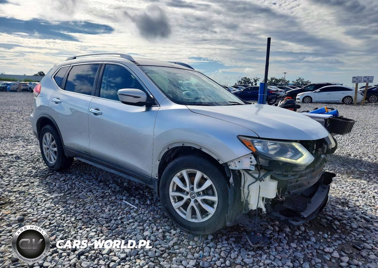 2017 Nissan Rogue Sv VIN:KNMAT2MT1HP616966 - 4