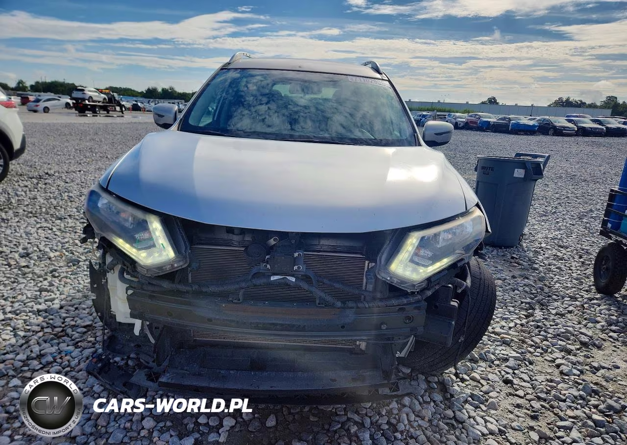 2017 Nissan Rogue Sv VIN:KNMAT2MT1HP616966 - 5