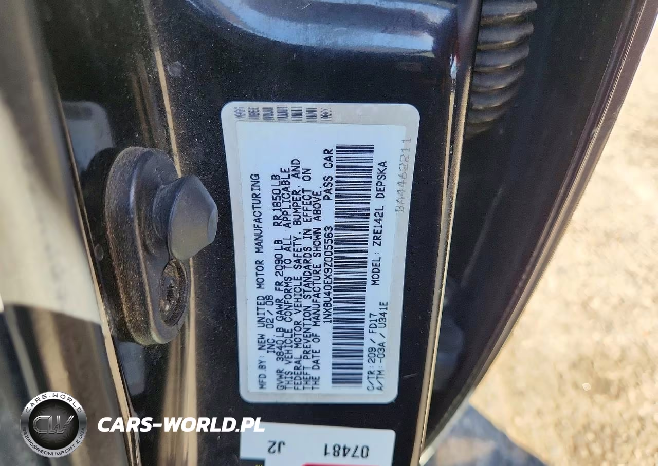 2009 Toyota Corolla S VIN:1NXBU40EX9Z005563 - 12
