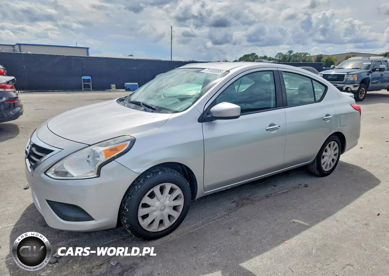 2017 Nissan Versa 1.6 Sv VIN:3N1CN7AP0HL814122 - 1