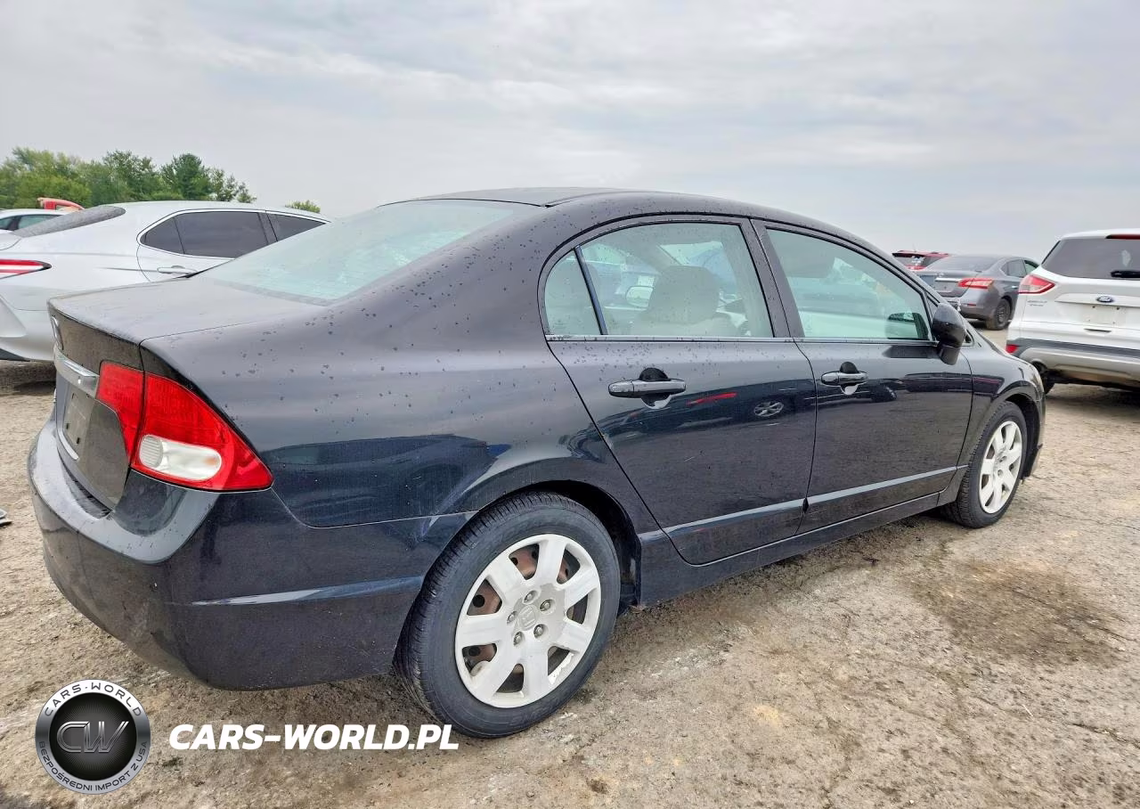 2011 Honda Civic Lx VIN:2HGFA1F55BH304196 - 3