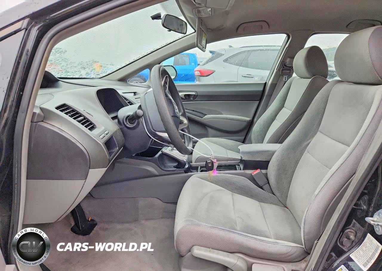 2011 Honda Civic Lx VIN:2HGFA1F55BH304196 - 7