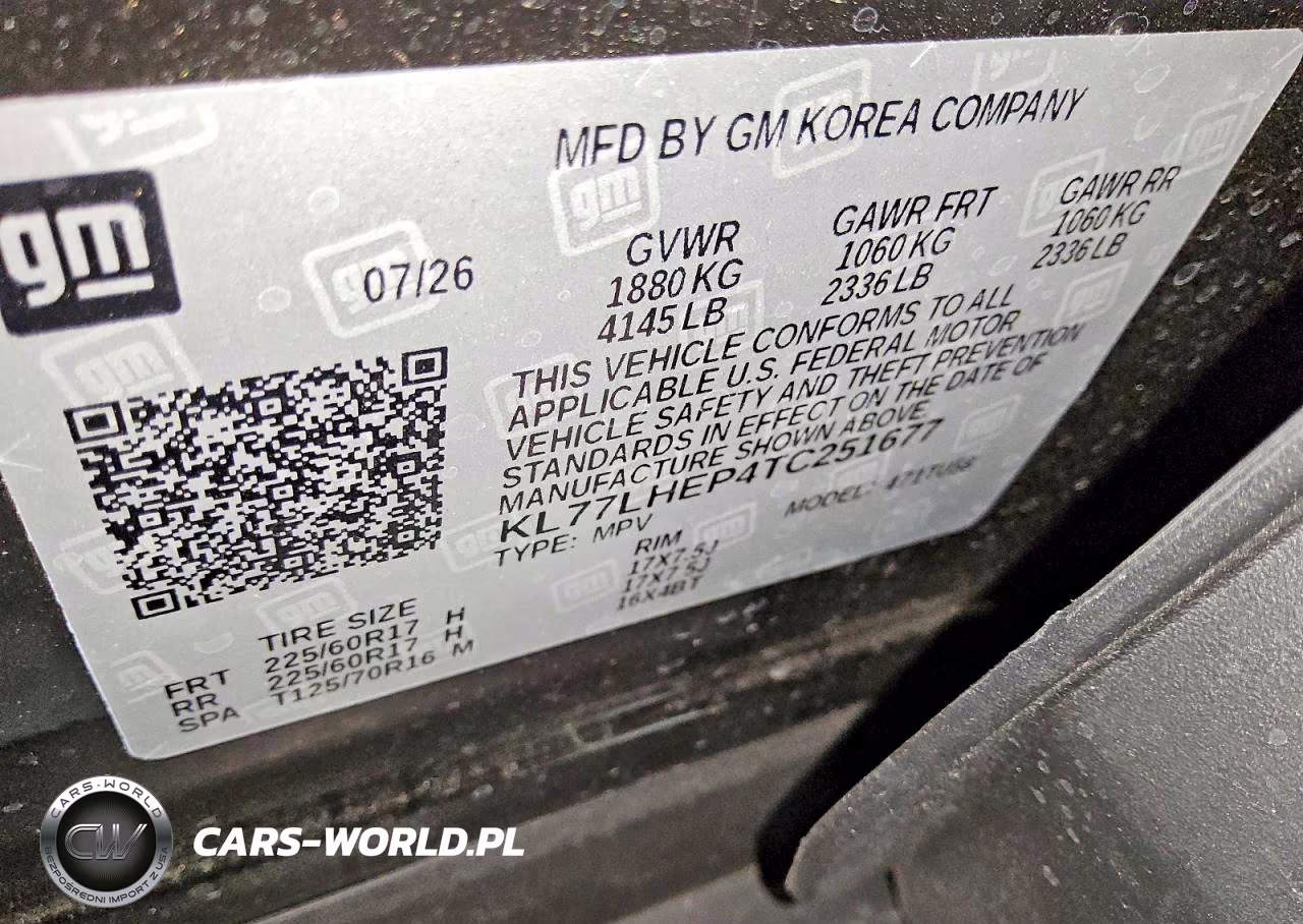 2026 Chevrolet Trax 1Lt VIN:KL77LHEP4TC251677 - 13