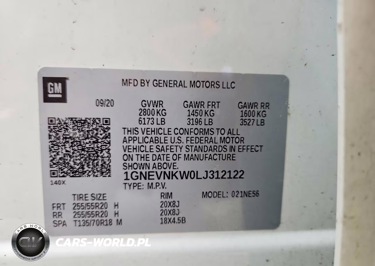 2020 Chevrolet Traverse High Country VIN:1GNEVNKW0LJ312122 - 14