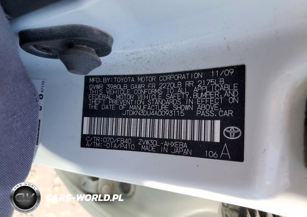 2010 Toyota Prius Iii VIN:JTDKN3DU4A0093115 - 12