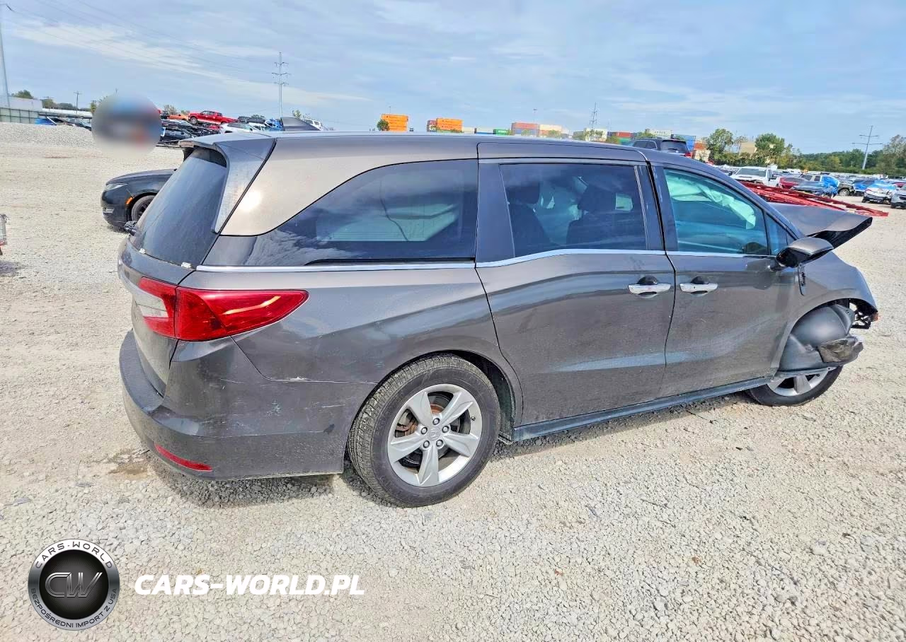 2018 Honda Odyssey Exl VIN:5FNRL6H72JB013449 - 3