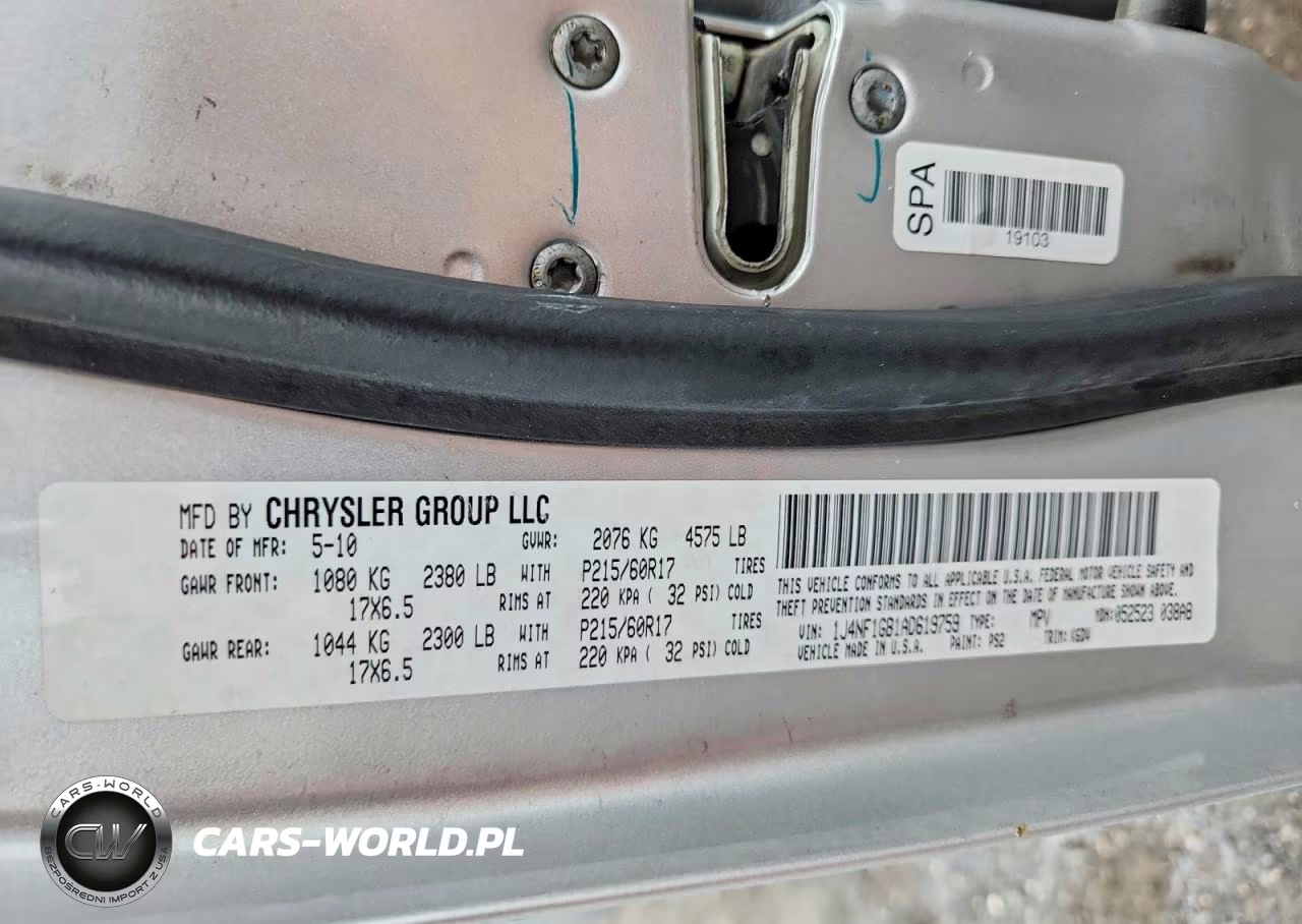 2010 Jeep Patriot Sport VIN:1J4NF1GB1AD619759 - 13
