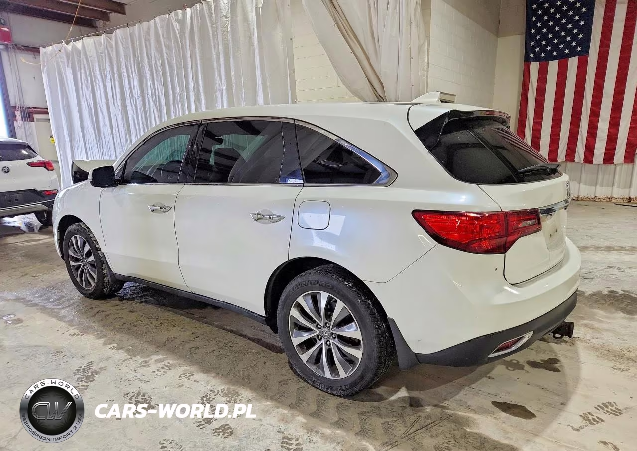 2016 Acura Mdx Technology VIN:5FRYD4H40GB001715 - 2