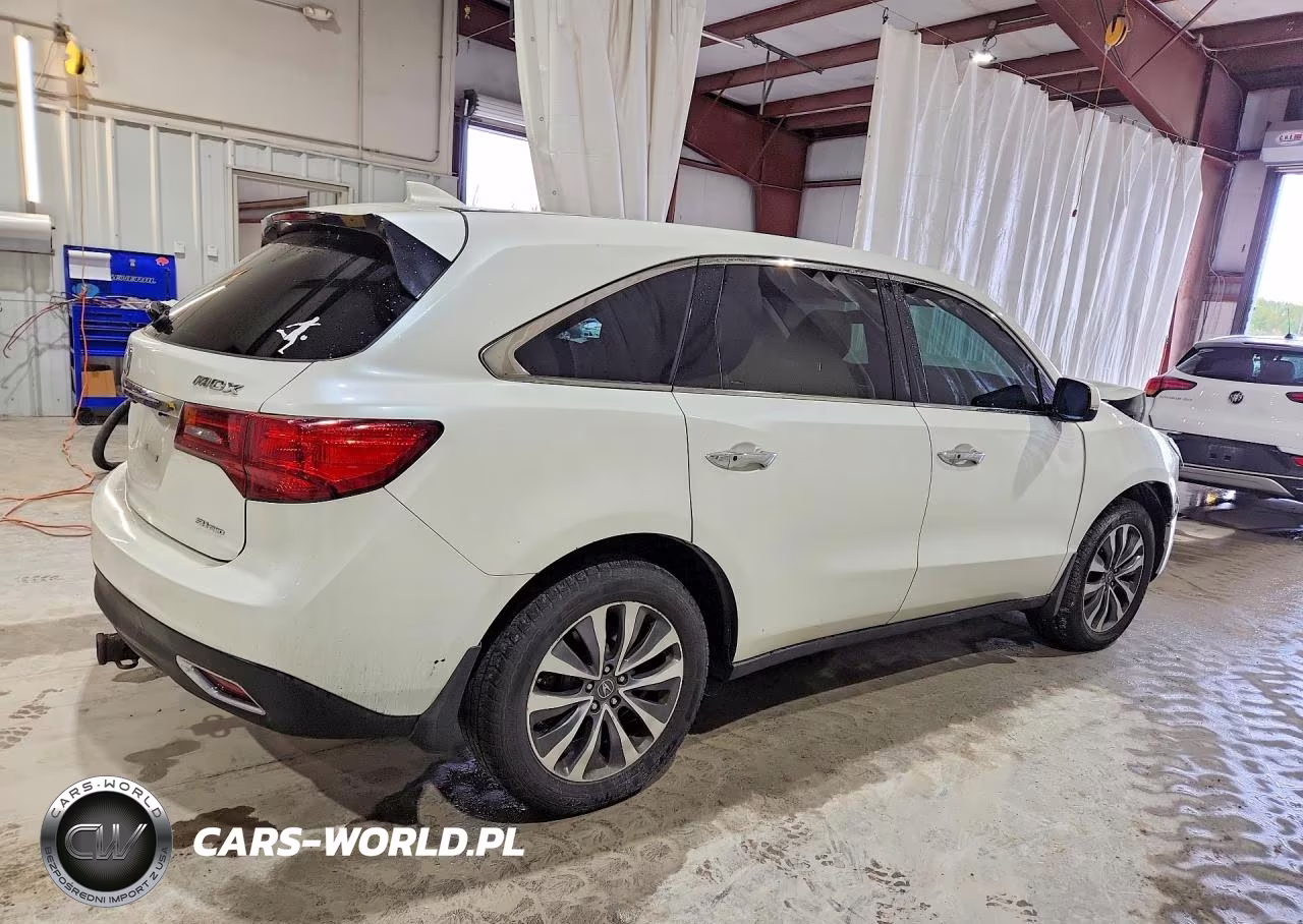 2016 Acura Mdx Technology VIN:5FRYD4H40GB001715 - 3