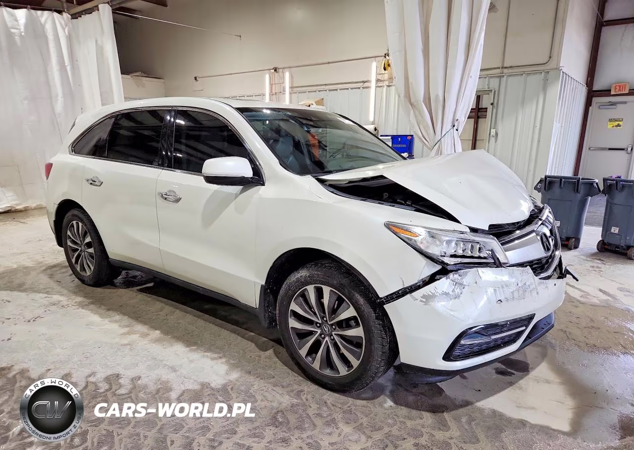 2016 Acura Mdx Technology VIN:5FRYD4H40GB001715 - 4