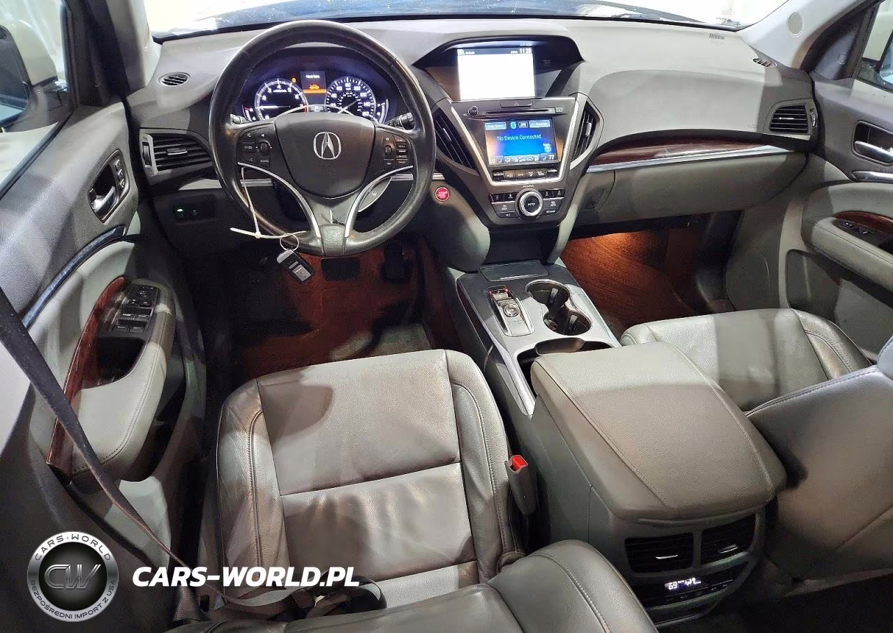 2016 Acura Mdx Technology VIN:5FRYD4H40GB001715 - 8