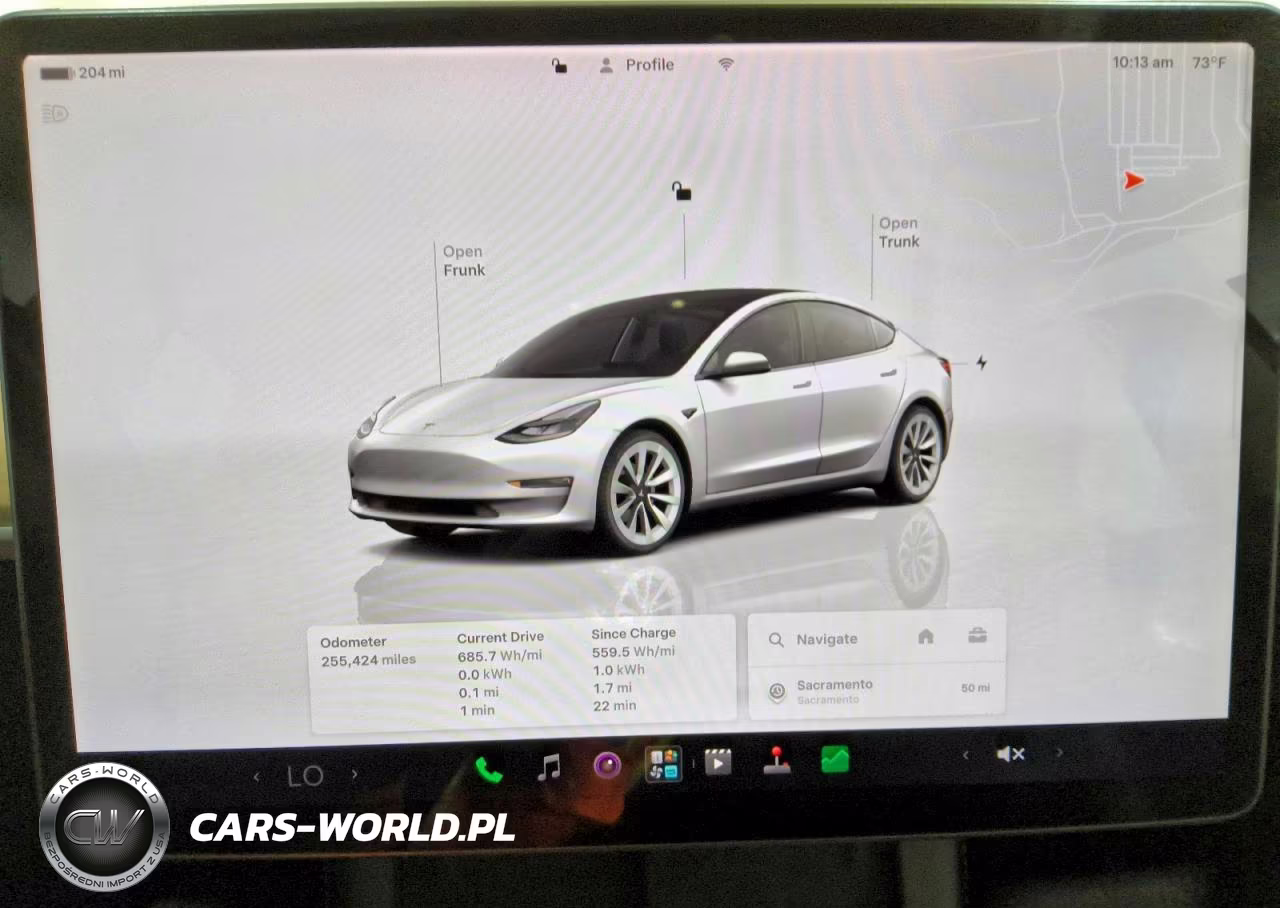 2022 Tesla Model 3 VIN:5YJ3E1EA7NF188076 - 9