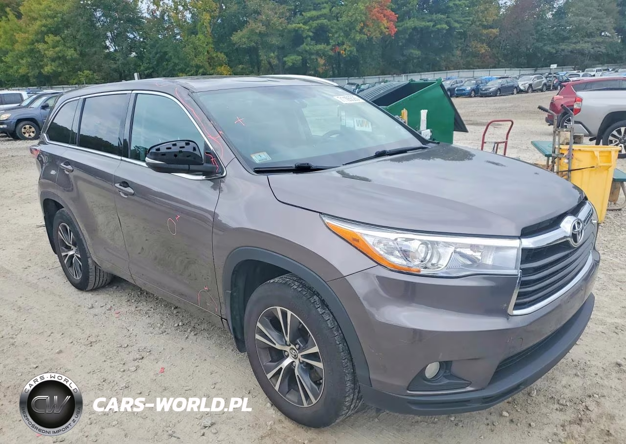2016 Toyota Highlander Xle VIN:5TDJKRFH7GS291572 - 4