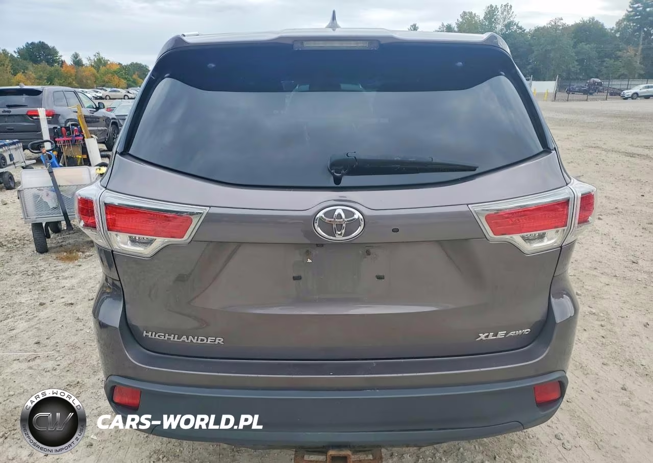 2016 Toyota Highlander Xle VIN:5TDJKRFH7GS291572 - 6