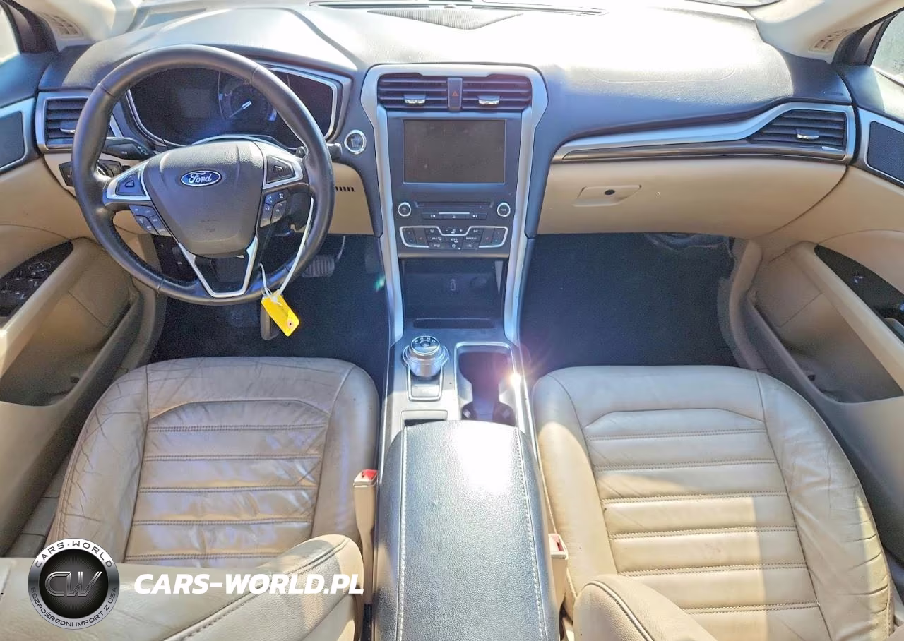2017 Ford Fusion Se VIN:3FA6P0T91HR202976 - 8