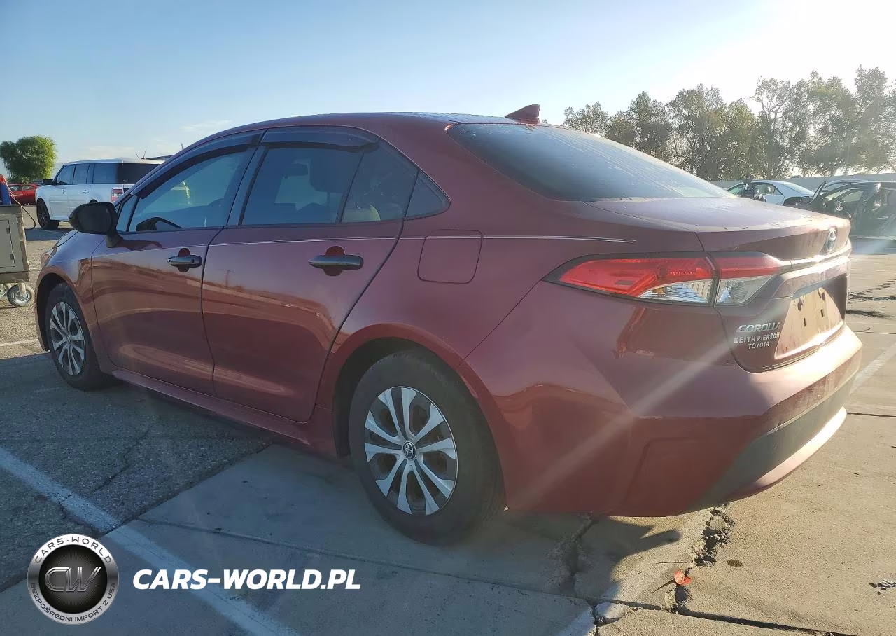2022 Toyota Corolla Le VIN:JTDEAMDE9NJ059355 - 2