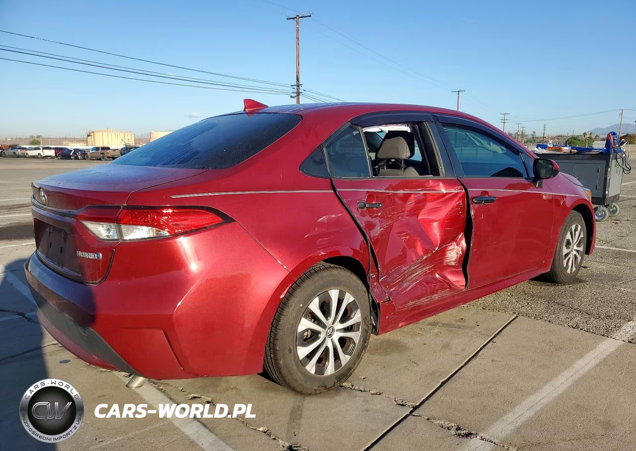 2022 Toyota Corolla Le VIN:JTDEAMDE9NJ059355 - 3