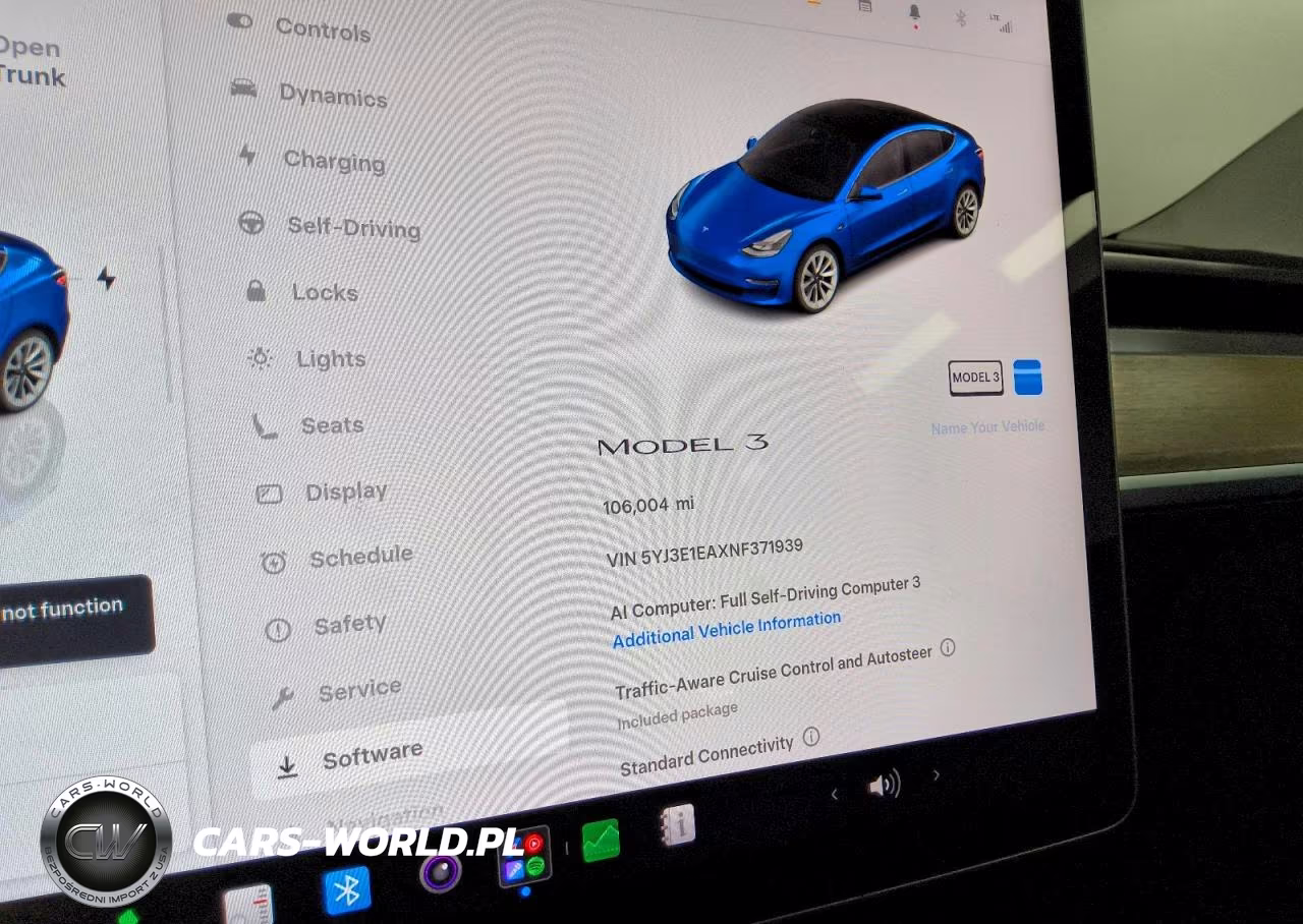 2022 Tesla Model 3 VIN:5YJ3E1EAXNF371939 - 9