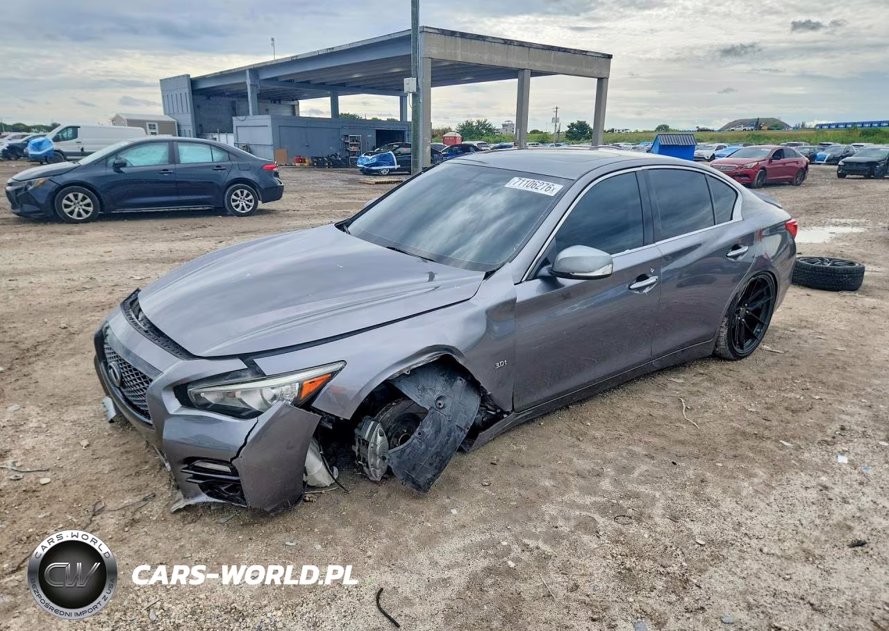 2016 Infiniti Q50 Sport VIN:JN1EV7AP9GM300430 - 1