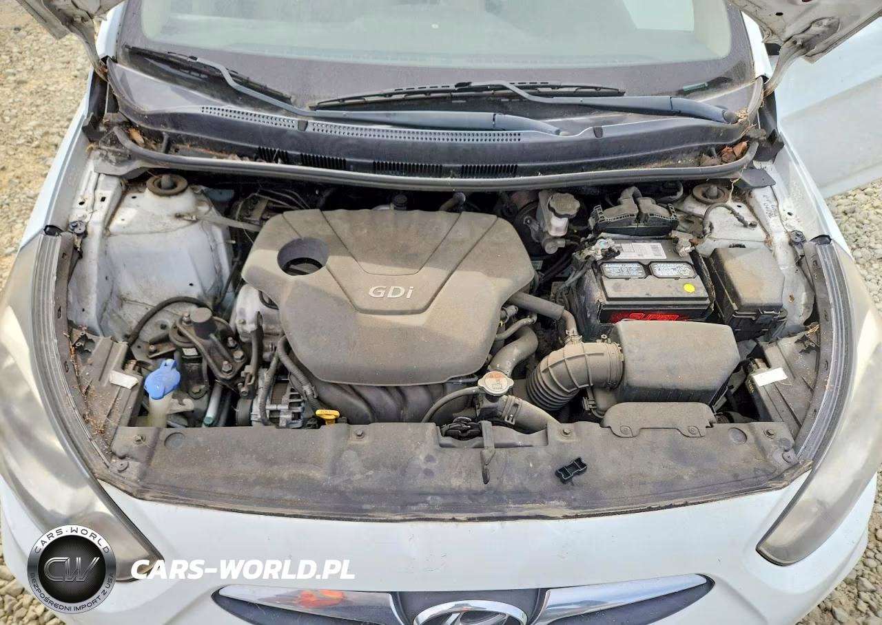 2013 Hyundai Accent Gls VIN:KMHCT4AE3DU284286 - 11