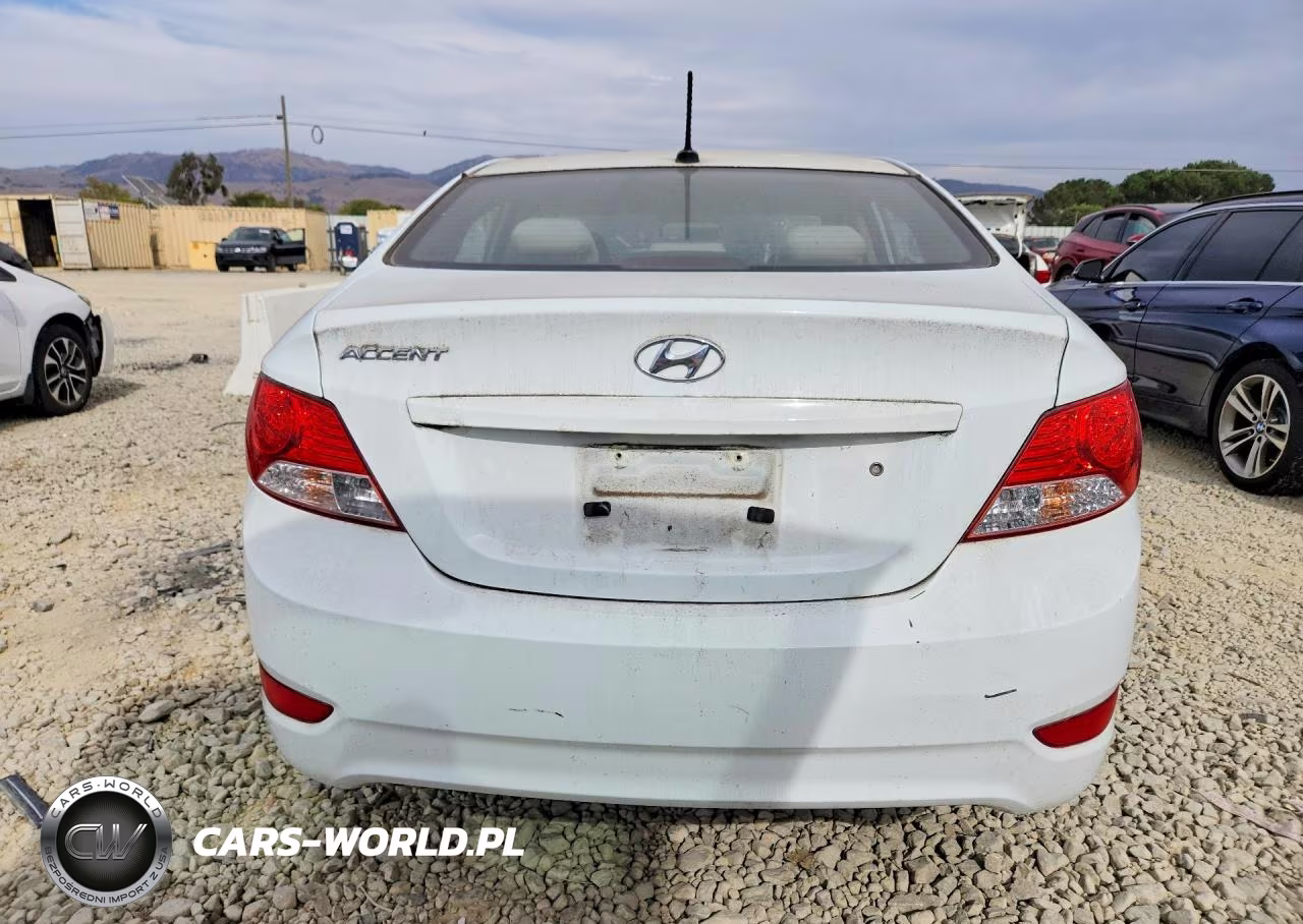 2013 Hyundai Accent Gls VIN:KMHCT4AE3DU284286 - 6