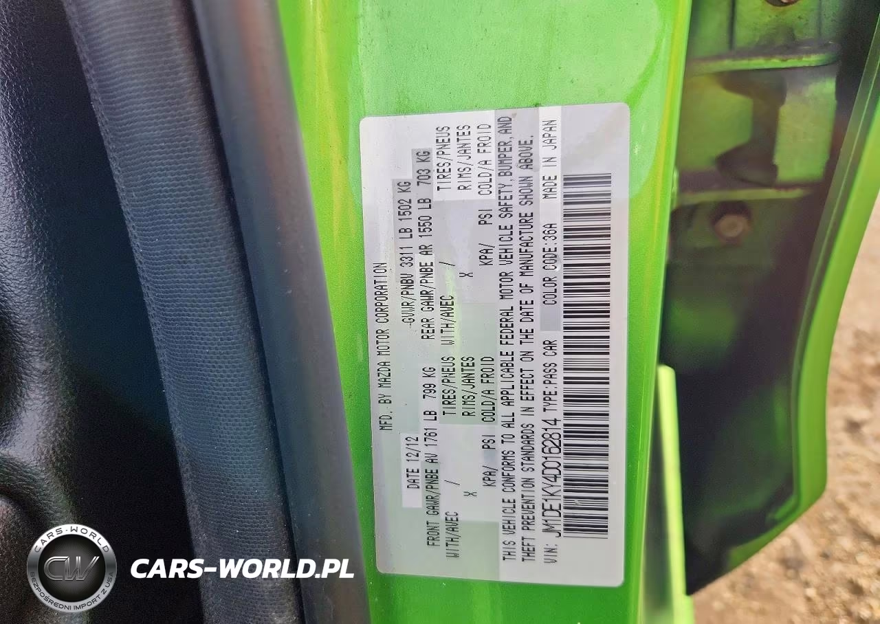2013 Mazda Mazda2 VIN:JM1DE1KY4D0162814 - 12