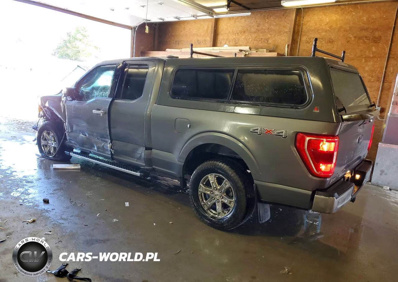 2022 Ford F150 Super Cab VIN:1FTFX1E80NKD63971 - 2