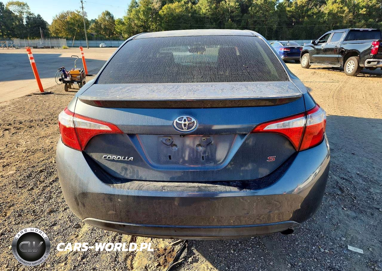 2014 Toyota Corolla S Plus VIN:5YFBURHE9EP000853 - 6